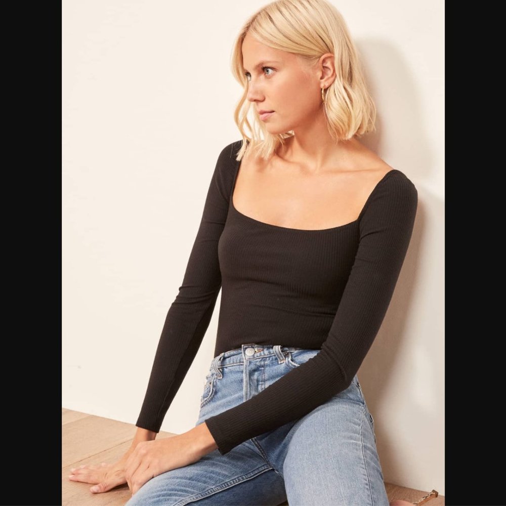 Reformation Gaia Bodysuit - XS